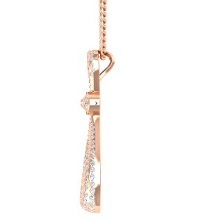 Sarah Round Diamond Office Wear Pendant